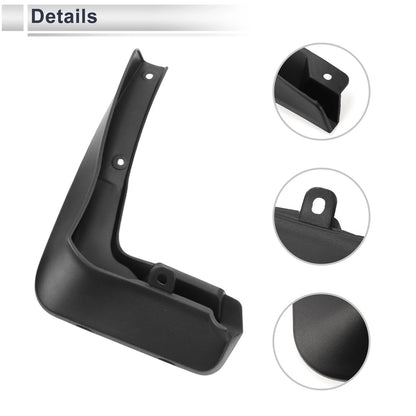 Mud Flaps Splash Guards 2 x for BMW 3 Series G20 G28 (2020-2023)