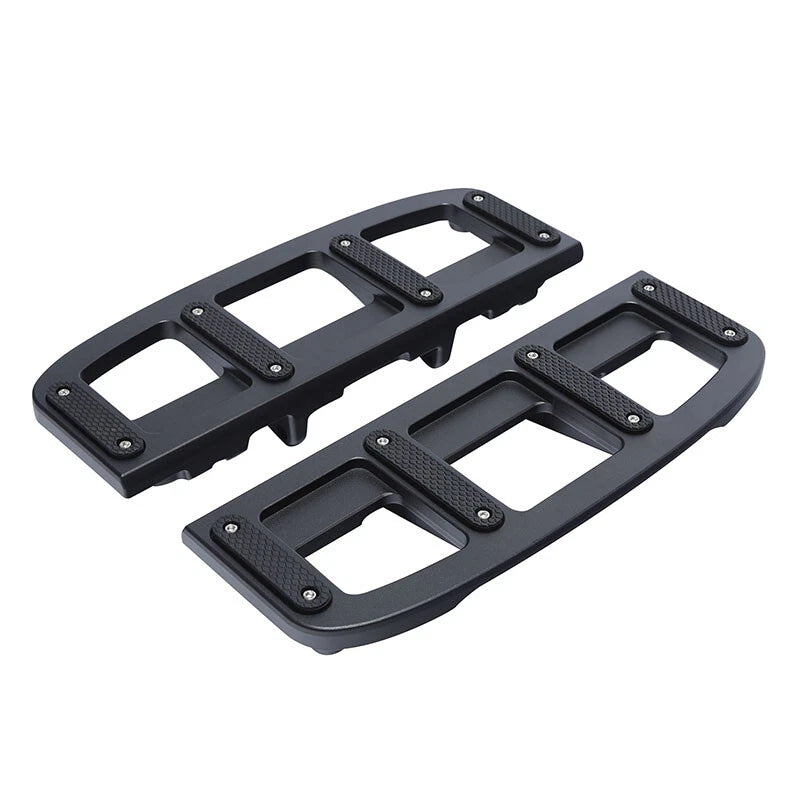 Matte Black Rider Driver Footboard for Harley Fat Boy Heritage Classic (18-24)
