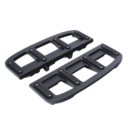 Matte Black Rider Driver Footboard for Harley Fat Boy Heritage Classic (18-24)