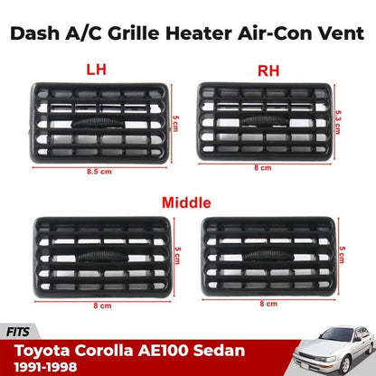 Air Vent Ventilator Grille Fits Toyota Corolla EE100 AE100 AE101 Sedan 1991-98