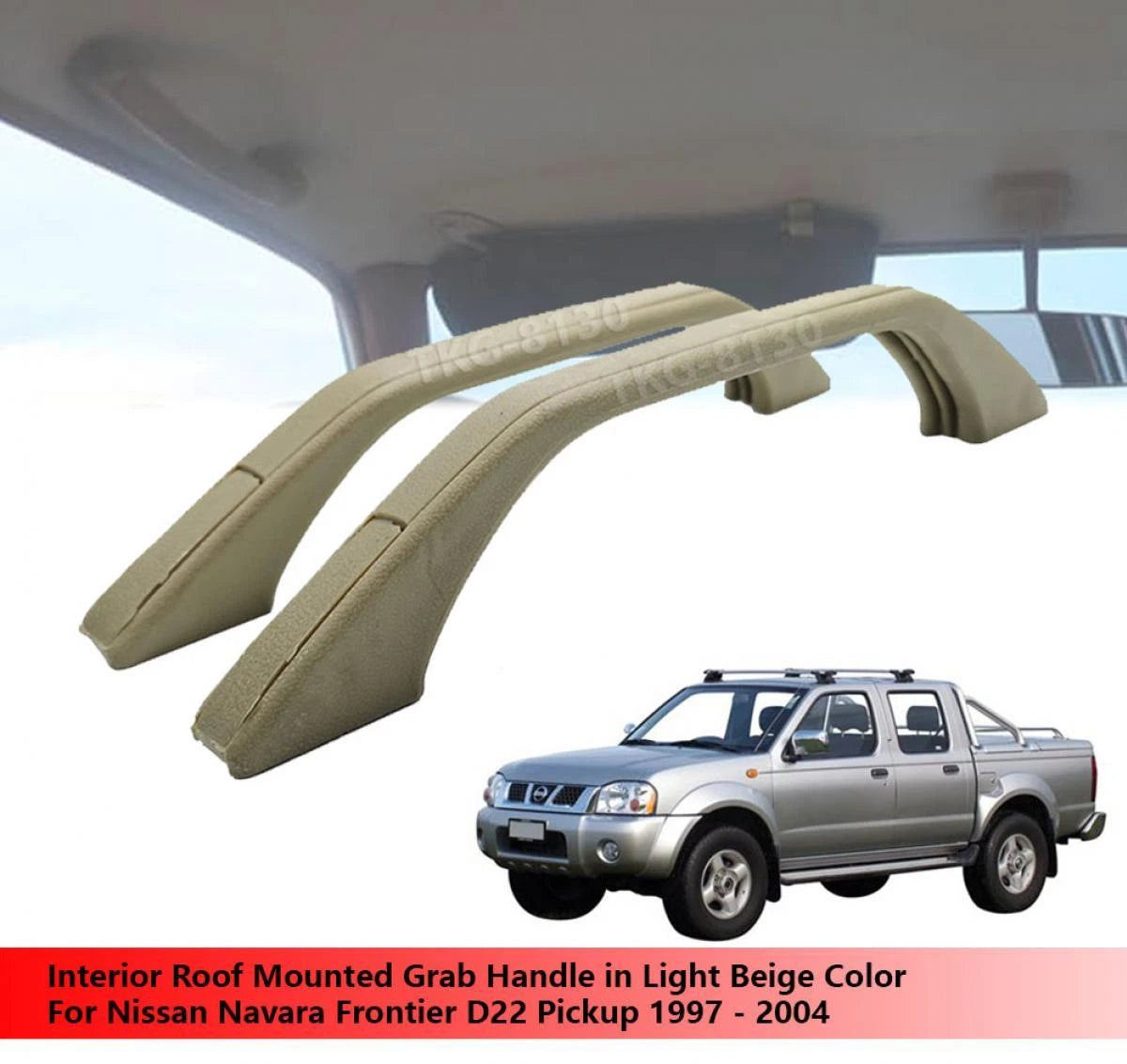 Grab Handle Beige for Nissan Navara Frontier D22 (1997-2004)