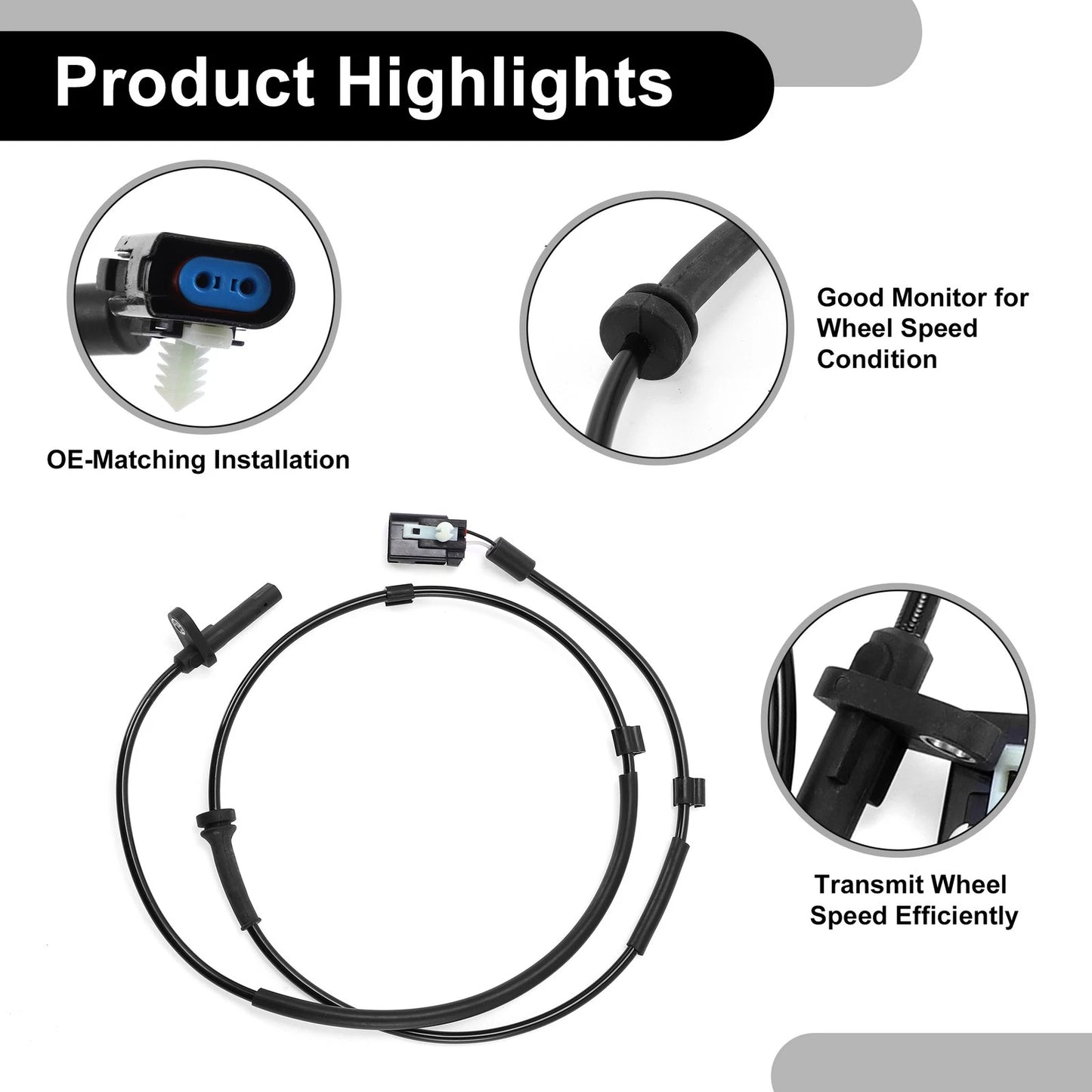 ABS Wheel Speed Sensor for Ford Transit Mk7 (2006-2014)