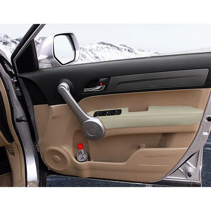 Beige Front Door Armrest Covers for Honda CR-V (2007-2012)