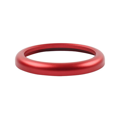 Red Stopwatch Compass Clock Cover Ring for Porsche 911 718 Boxster Cayenne Macan