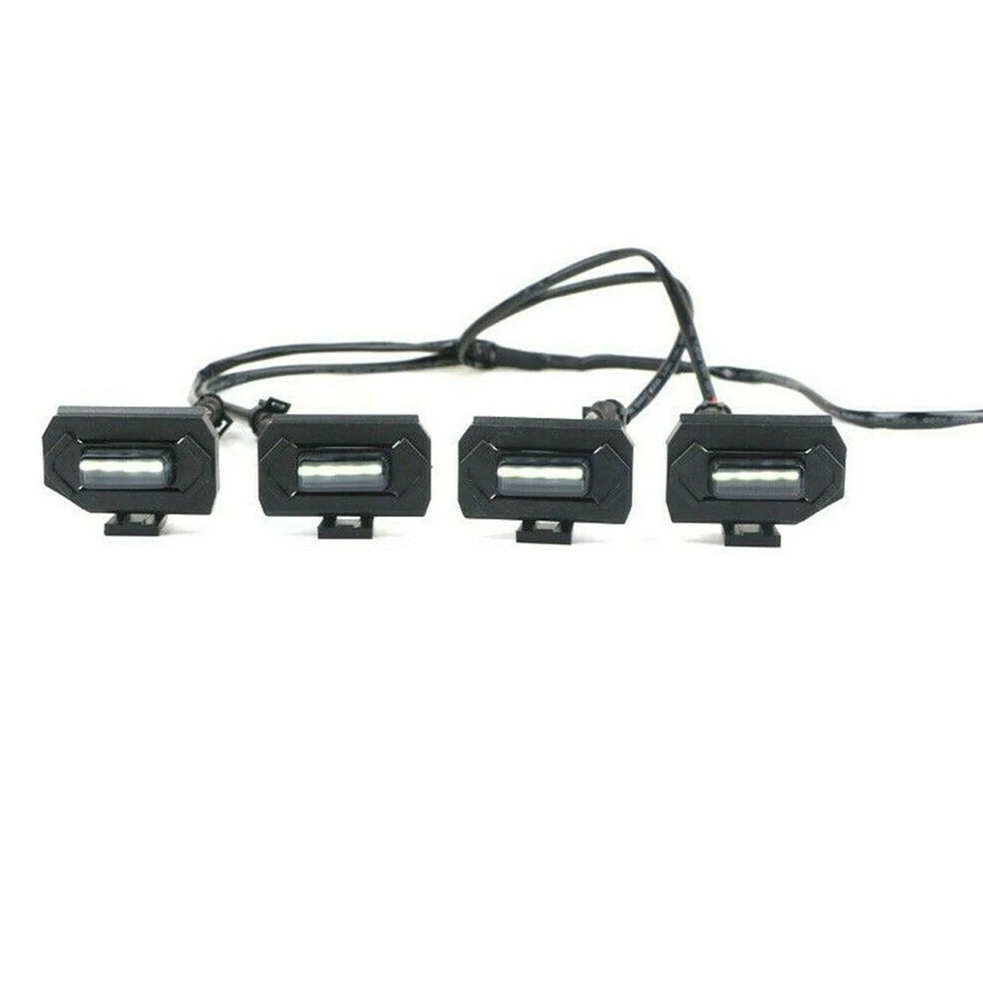 4x LED Grille Lights Transparent Lens for Toyota Tacoma (2020-2021)