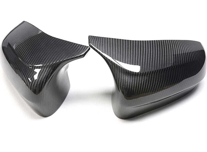 Overlay Real Carbon Fiber Side Rearview Mirror Cover Fit For BMW F90 M5 2019+