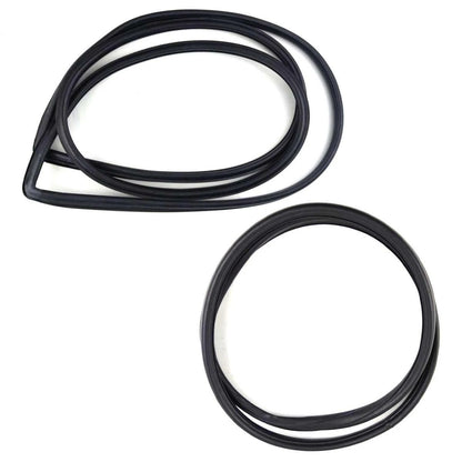 Windshield Rubber Seal Weatherstrip Front+Rear Fits Isuzu ELF NPR Truck 1985-93