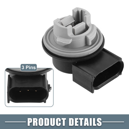 2 x Rear Brake Turn Signal Light Sockets for Ford F-150 (2009-2014)