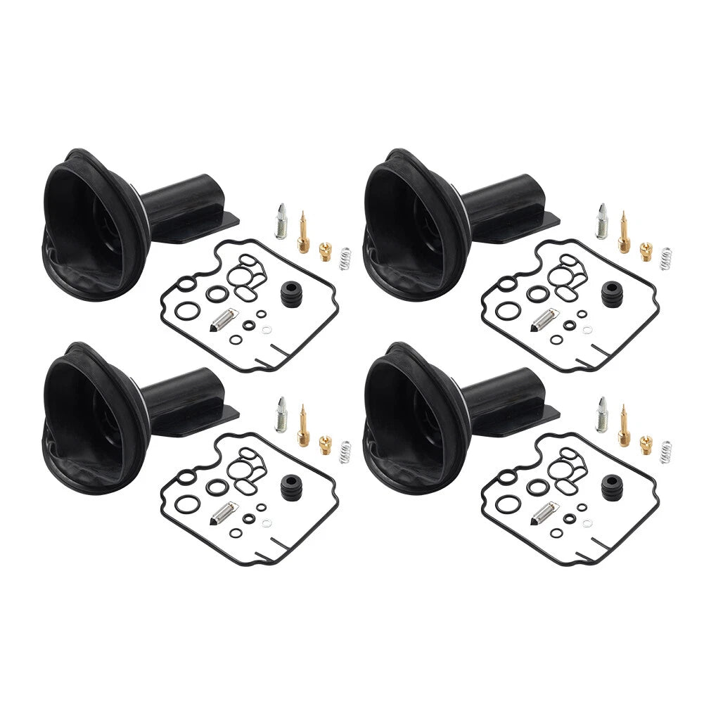 4 x Carburetor Repair Kits for Yamaha FZR1000 EXUP (1989-1995)