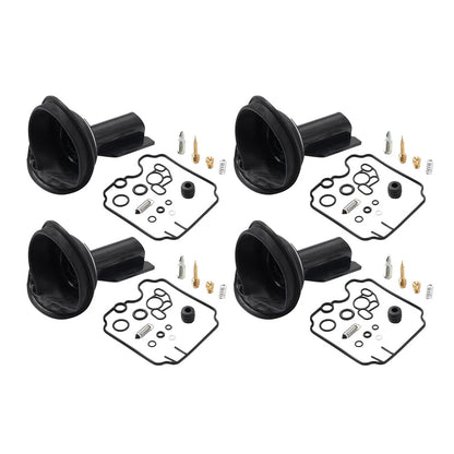 4 x Carburetor Repair Kits for Yamaha FZR1000 EXUP (1989-1995)