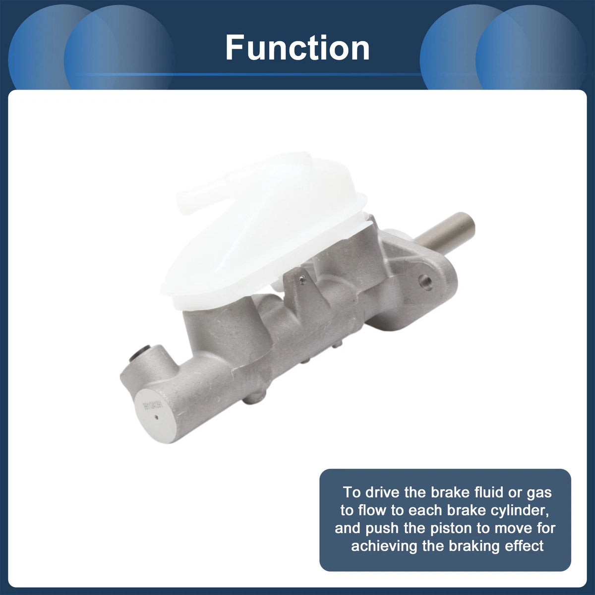 Brake Master Cylinder with Reservoir for Honda Civic (2006-2011)