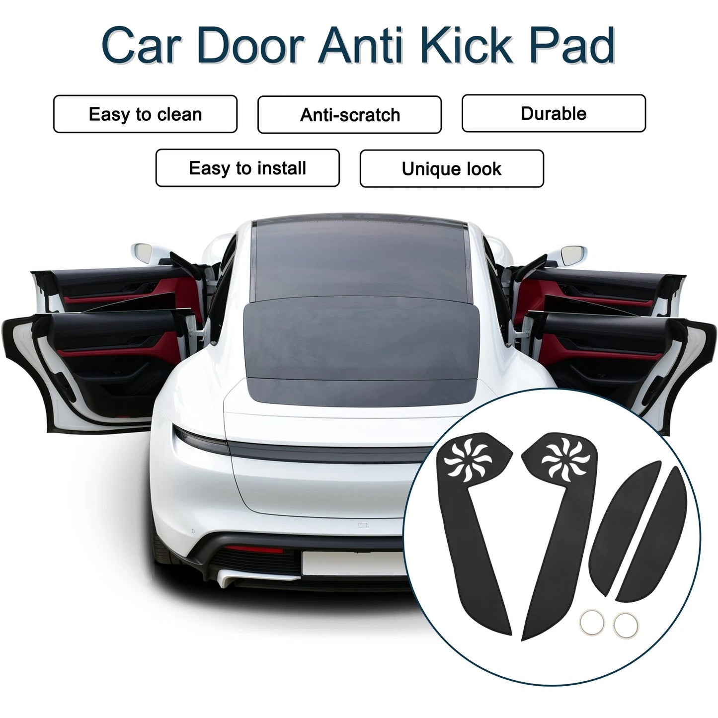 Kick Pad Sticker Protector for Toyota Camry (2012–2012)
