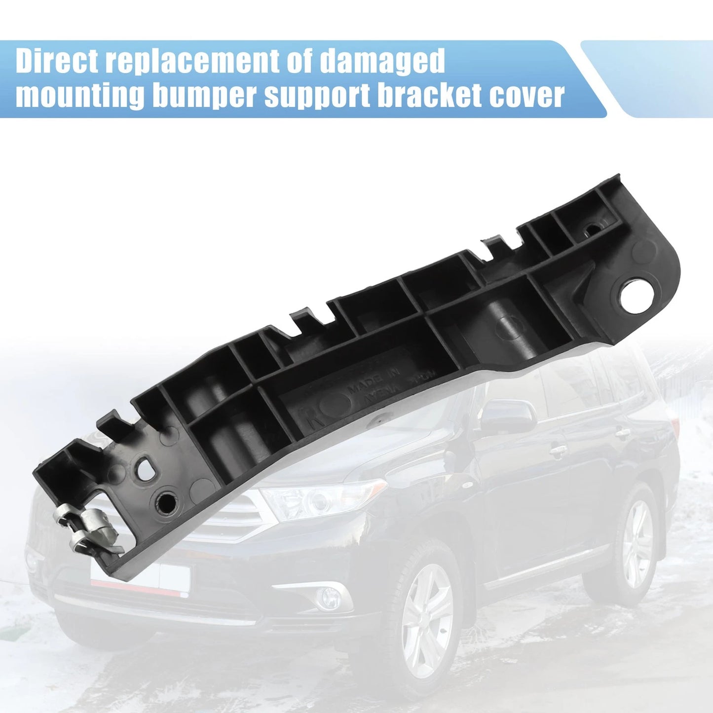 Front Right Side Bumper Cover Bracket for Ford Edge SE (2007-2010)