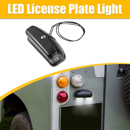 LED License Plate Light Assembly for Land Rover 88/109 Series (1968-1984)