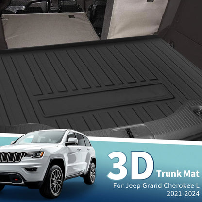 Cargo Liner Rear Trunk Mat for Jeep Grand Cherokee L (2021-2024)