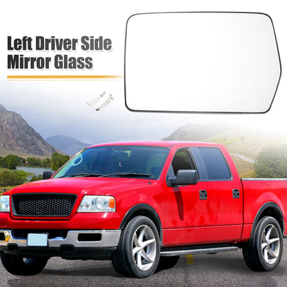 Heated Driver Left Side Mirror Glass for Ford F-150 (2015-2023)