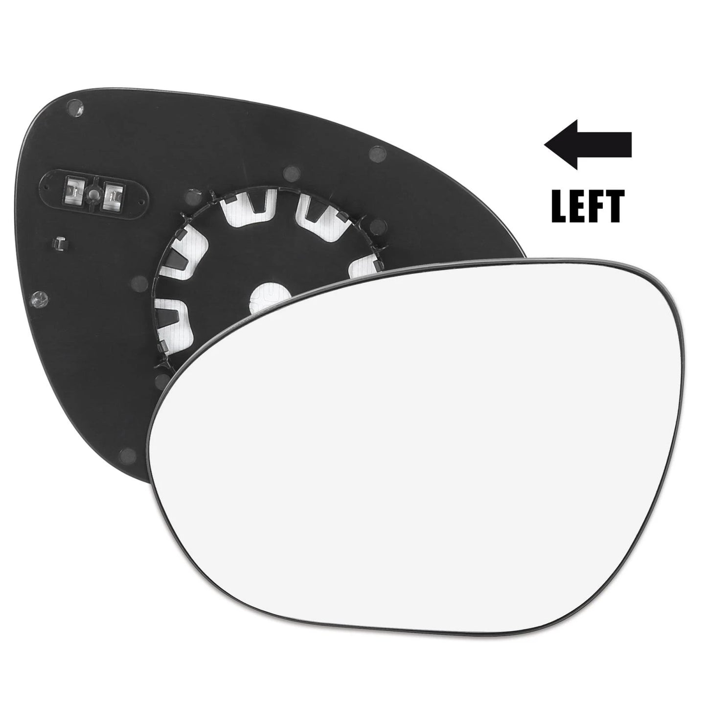 Heated Mirror Glass Left Side for Nissan Cube Juke (2009-2014)