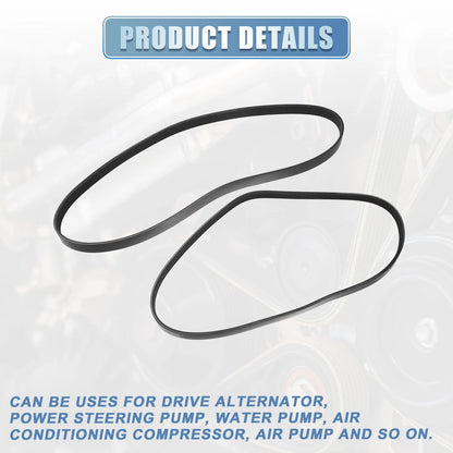 V-Ribbed Serpentine Drive Belt Set Infiniti G35 (2003-2006)
