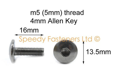 12 x Fairing Panel Bolts, Screws M5 & Clips for Aprilia RSV 1000 Mille RS