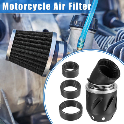Air Filter 26/35/42/48mm ID 140x70mm for Universal Motorbike