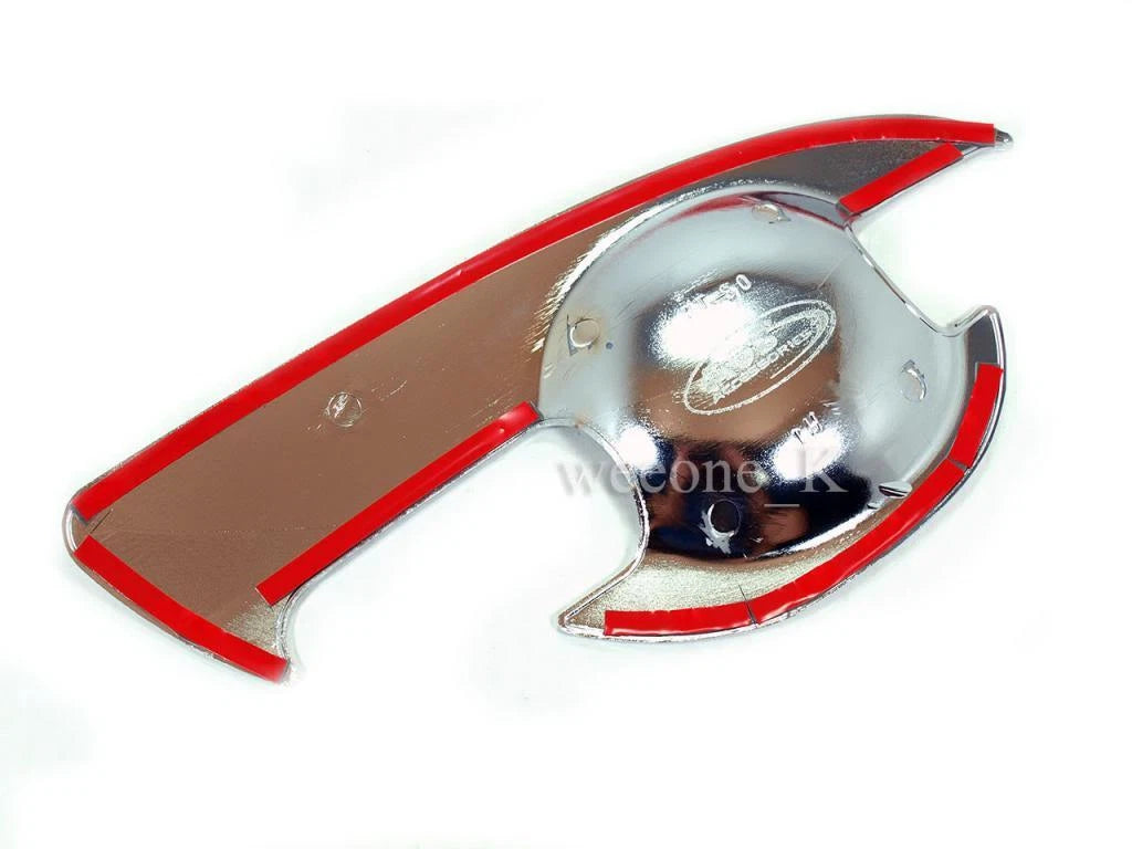 2 x CHROME DOOR HANDLE BOWLS for MAZDA BT50 (2012-2015)
