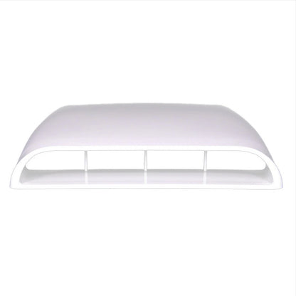 Universal Car Bonnet Vent Decor Cover Sticker for White ABS (2023)