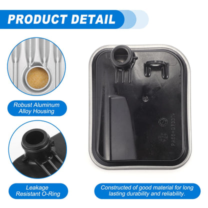 Transmission Fluid Filter Oil Pan for Ford Escape (2013-2019)