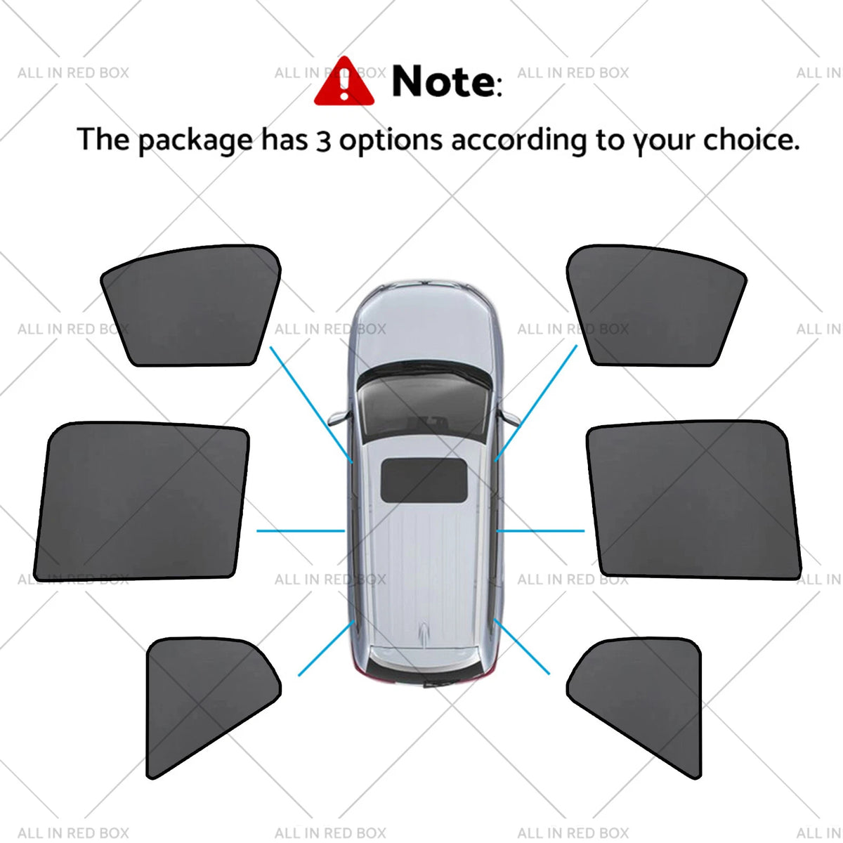 Magnetic Mesh Sun Blind Shades for Volvo XC40 (2018-2024)