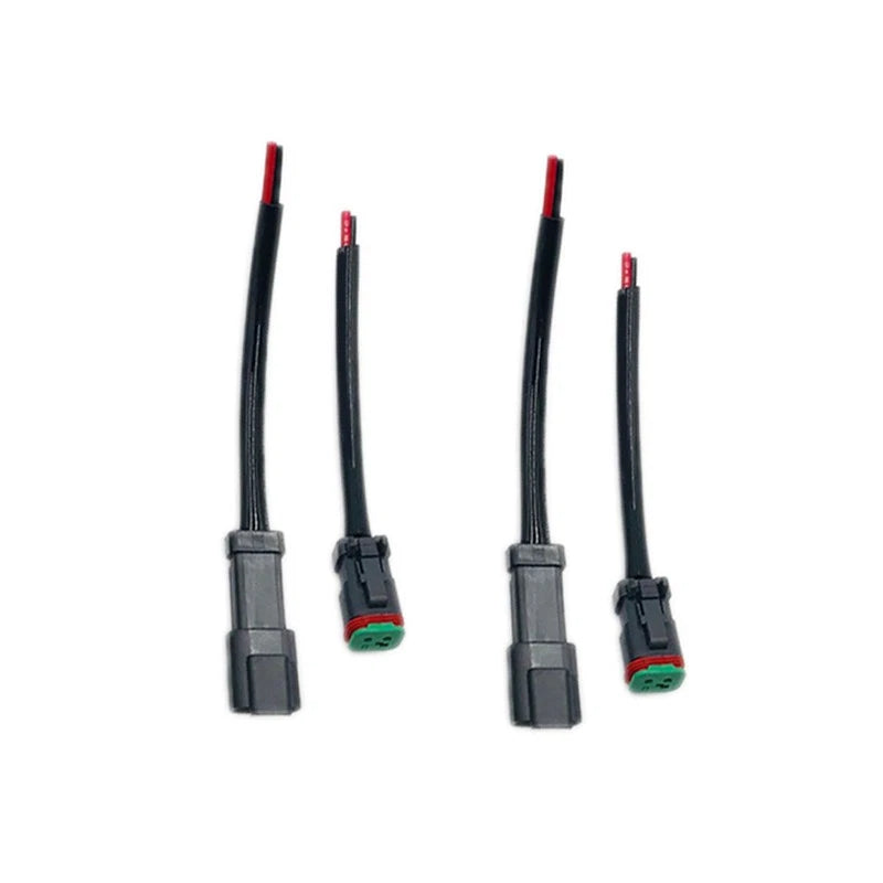 4 x Heavy Duty Deutsch DT DTP Male/Female Connectors for Wiring