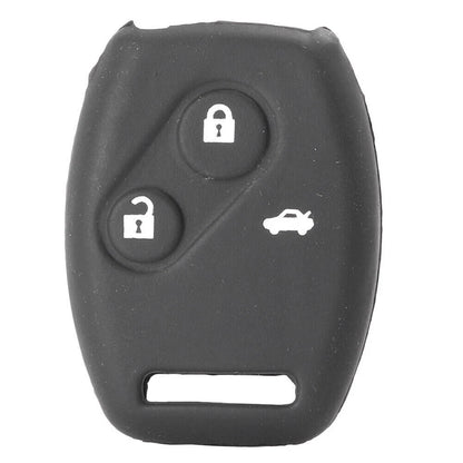 Silicone Remote Key Fob Shell for Honda Civic Accord Odyssey City Euro