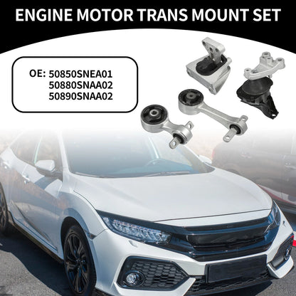 Engine Motor Mount Set for Honda Civic 1.8L (2006-2011)
