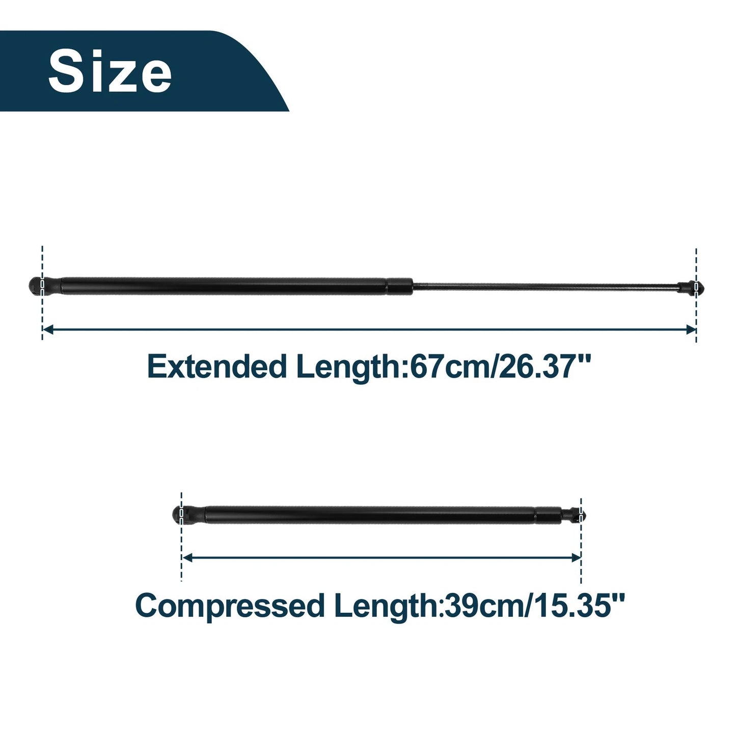 Hood Lift Supports Struts for BMW Z4 Convertible/Coupe (2003-2008)