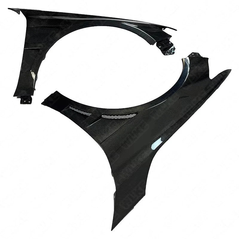 Real Carbon Fiber Front Vent Fenders Wings for Honda Accord 2018-2022
