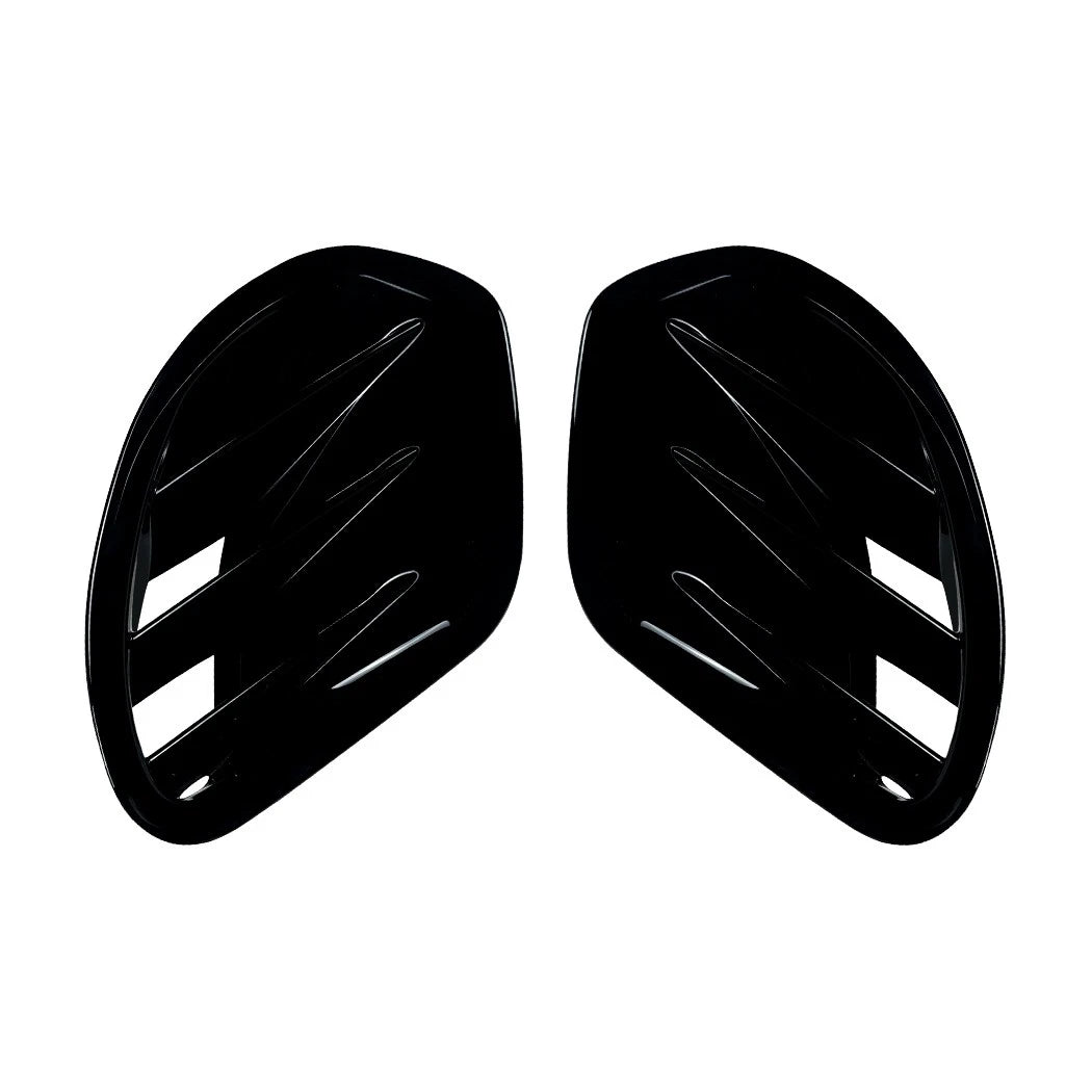 Gloss Black Rear Exhaust Tips Side Decorative Vent for Alfa Romeo Tonale