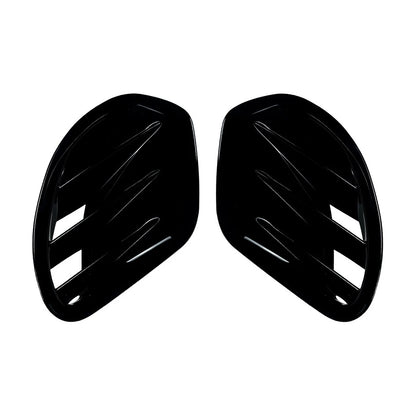Gloss Black Rear Exhaust Tips Side Decorative Vent for Alfa Romeo Tonale