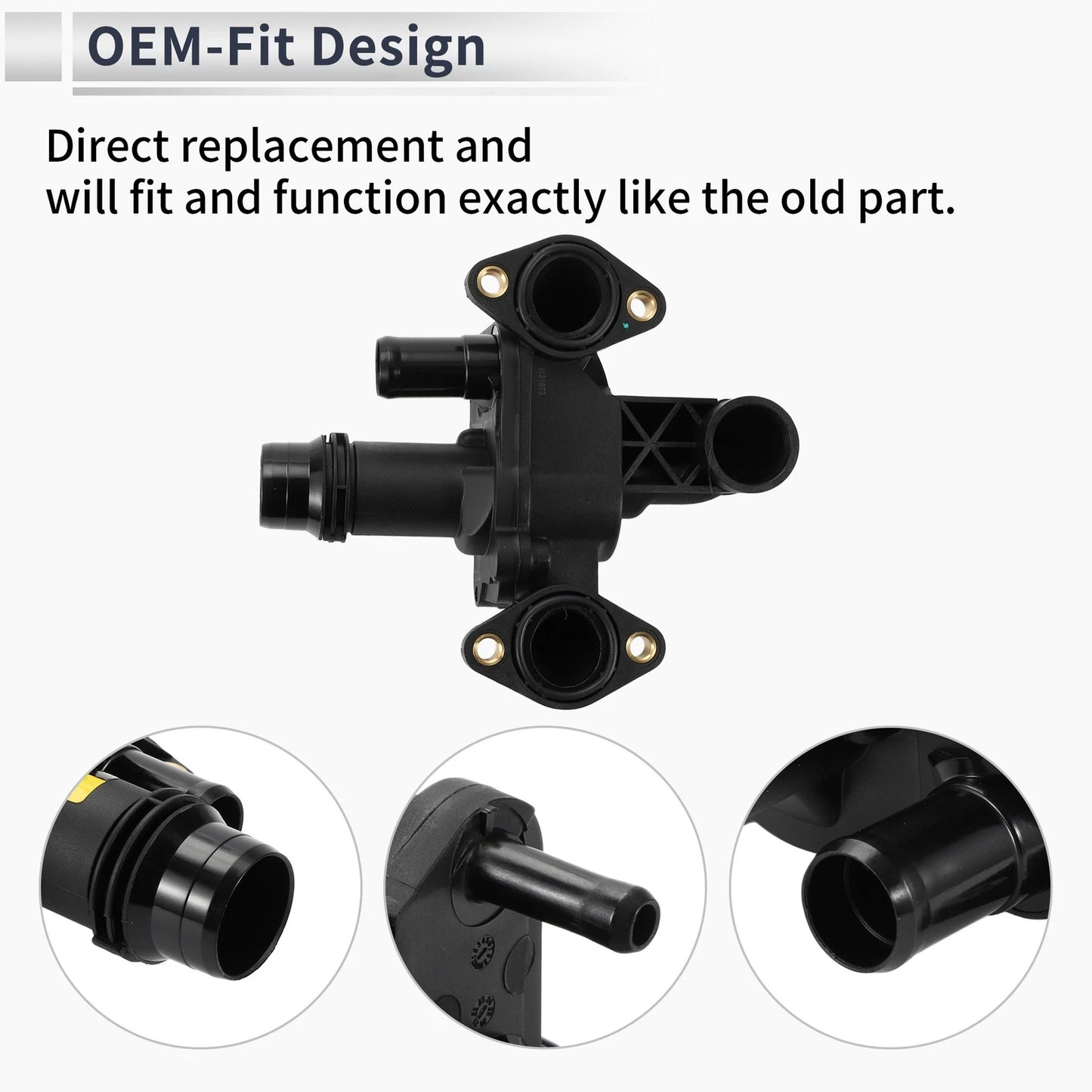 Engine Coolant Thermostat Housing for Land Rover Range Rover Sport (2006-2013)