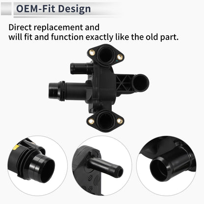 Engine Coolant Thermostat Housing for Land Rover Range Rover Sport (2006-2013)