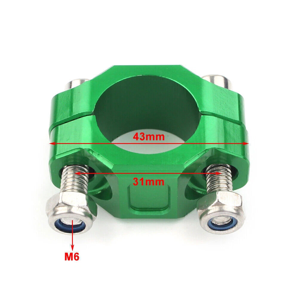 CNC Aluminum Rotating Bar Clamp 22mm for Brake Clutch Perch for Motorcycle