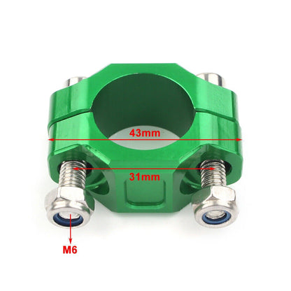 CNC Aluminum Rotating Bar Clamp 22mm for Brake Clutch Perch for Motorcycle