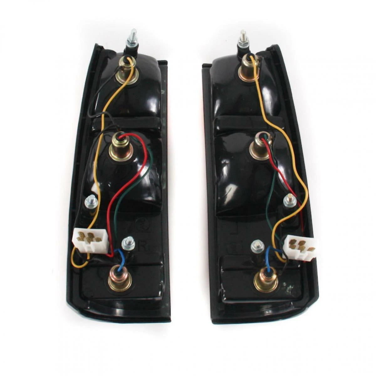 Pair Tail Light Rear Lamp Black Fit Isuzu KBZ Holden Rodeo UTE Pickup 1981-88 DE