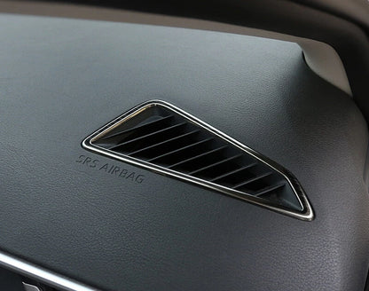 Black Upper Dashboard Air Outlet Vent for Toyota Corolla Hatchback (2019-2023)