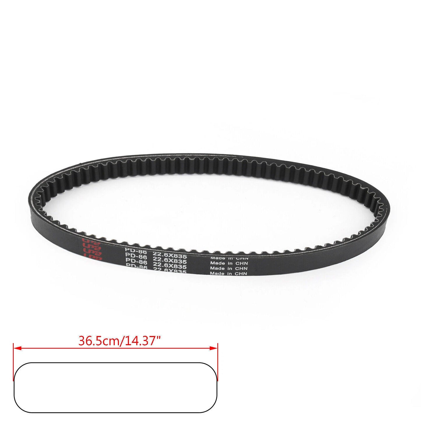 Timing Belt for Peugeot Geopolis 250, Piaggio X7, X8, MP3 300, Gilera Nexus (2006-2013)
