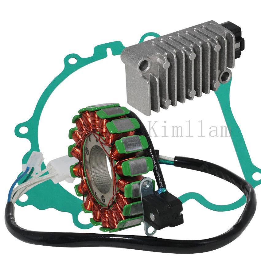 Stator Coil, Regulator Rectifier, Gasket for Yamaha TT250R, TT-R250 (1993-2006)