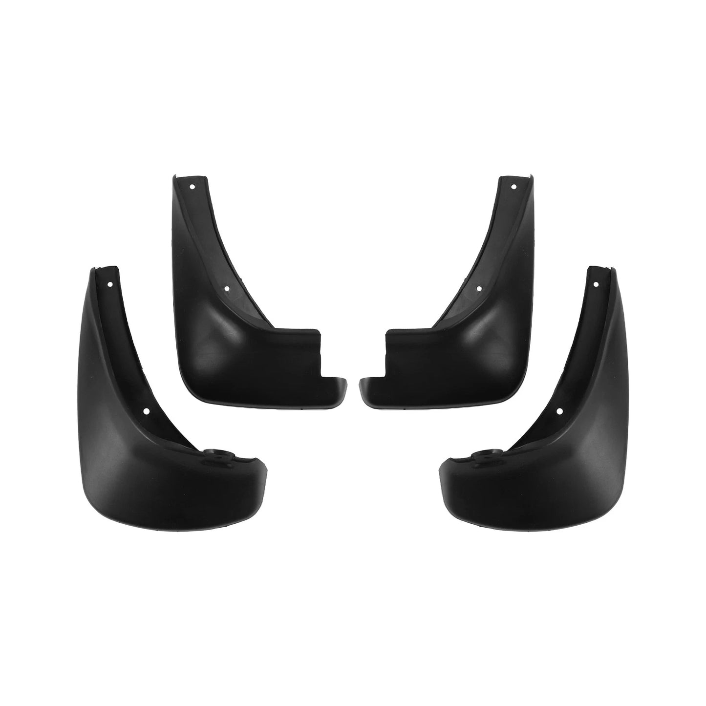 Mud Flaps Splash Guards for Hyundai Accent (2007-2010) with Mount Accessories