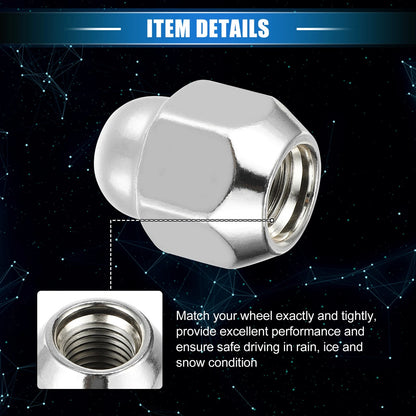 20 x Wheel Lug Nuts M12x1.5 for Hyundai Santa Fe