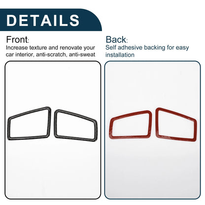 Car Air Vent Cover Sticker for BMW 3 Series E90 E92 E93 (2005-2012) 1 Pair