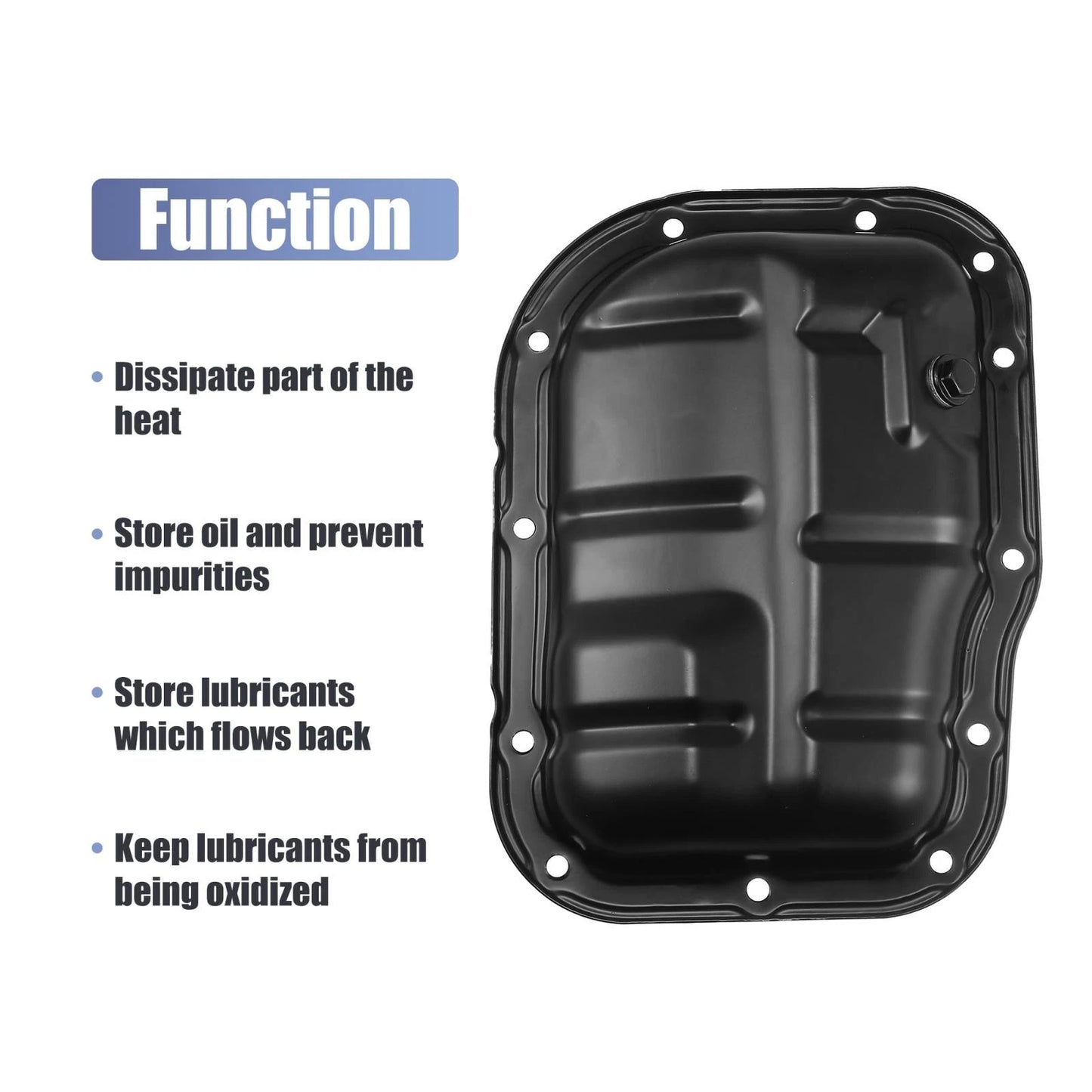 Engine Oil Pan for Toyota Corolla, Matrix, C-HR, Prius, Scion (2003-2023)