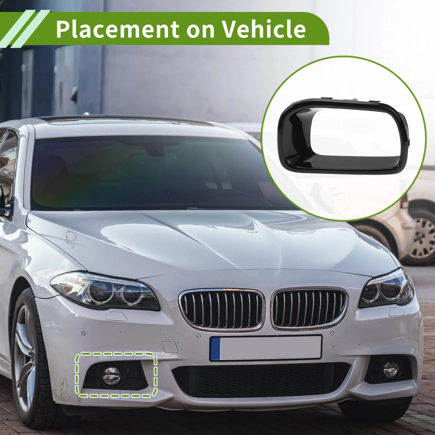 Front Right Fog Light Grill for Mini Cooper (2014-2021)