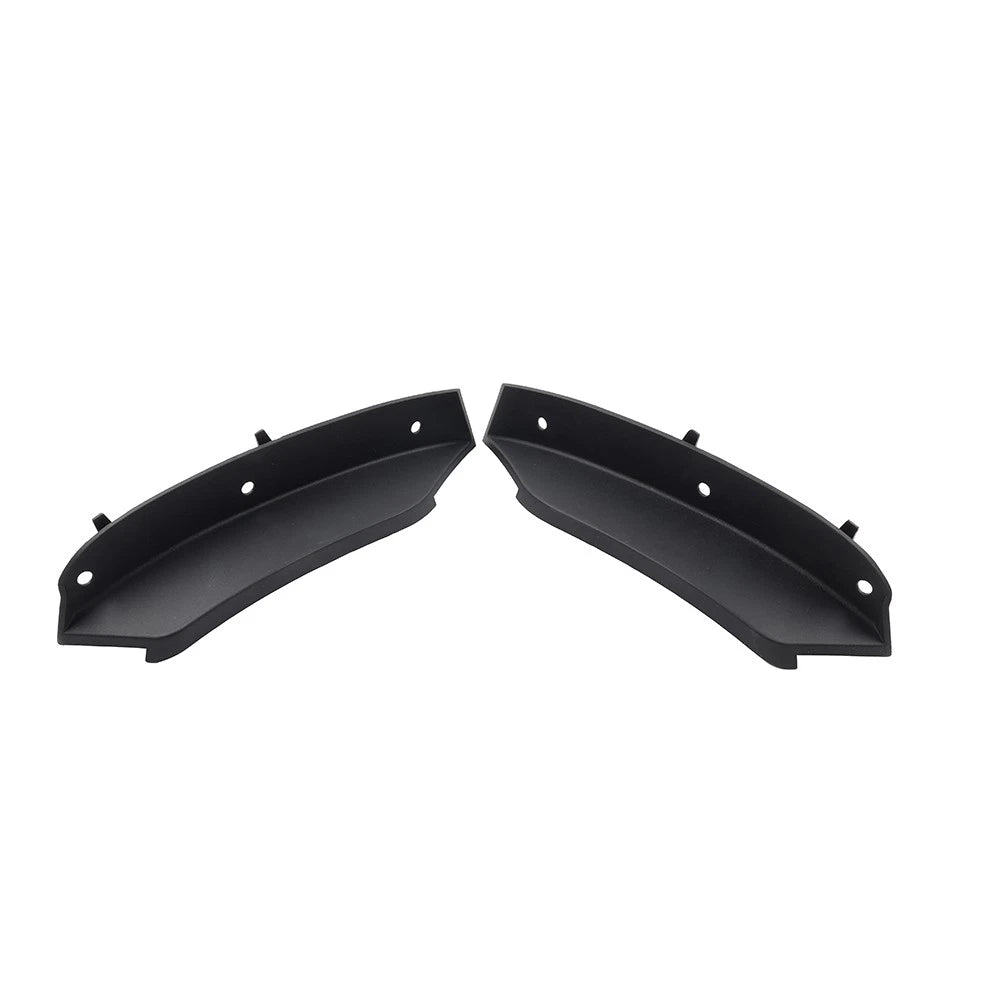 Front Bumper Lower Air Deflector for Jaguar XF (2020-2023) Black