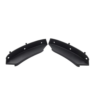 Front Bumper Lower Air Deflector for Jaguar XF (2020-2023) Black